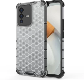 šarvuotas Dėklas Su Geliniu Rėmeliu Vivo V23 5g Skaidrus