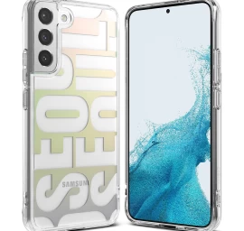 šarvuotas Dėklas Su Gelio Rėmeliu Galaxy S22+ Fusion Design Seoul Skaidrus