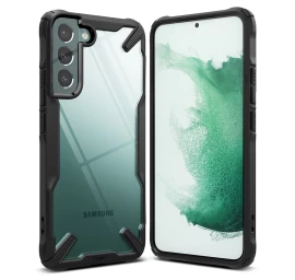 šarvuotas Dėklas Su Rėmeliu Galaxy S22+ Fusion X Juodas