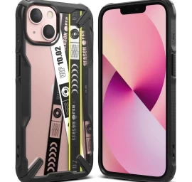 šarvuotas Dėklas Su Rėmeliu Iphone 13 Mini Fusion X Design Ticket Band Juodas
