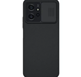 šarvuotas Dėklas xiaomi Redmi Note 12 Su Kameros Dangteliu Nillkin Camshield Case - Juodas