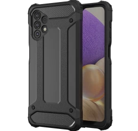 šarvuotas Hibridinis Dėklas samsung Galaxy A73 Hybrid Armor - Juodas