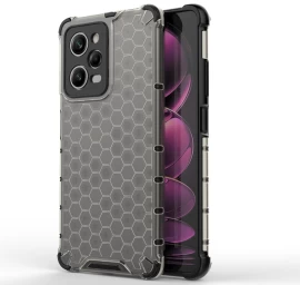 šarvuotas Hibridinis Dėklas xiaomi Redmi Note 12 Pro / poco X5 Pro 5g Honeycomb Juodos Spalvos