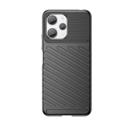 šarvuotas Lankstus Dėklas Xiaomi Redmi 12 Thunder Case Black