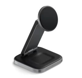 Satechi 3-in-1 Sulankstomas Qi2 įkrovimo Stovas Trims įrenginiams (us, Can, Eu, Uk) (kosminė Pilka) Satechi 3-in-1 Sulankstomas Qi2 įkrovimo Stovas Trims įrenginiams (us, Can, Eu, Uk) (kosminė Pilka)