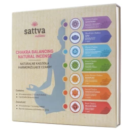 Sattva Chakra Balansuojantys Natūralūs Smilkalai - 49 Lazdelės.
