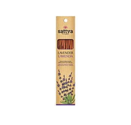 Sattva Natural Indian Incense Lavender, 15 Lazdelių.