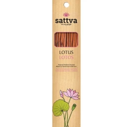 Sattva Natūralios Indiškos Smilkalų Lazdelės Lotus, 15 Vnt.