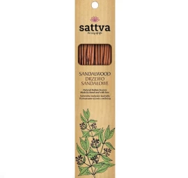Sattva Natūralūs Indiški Smilkalai Sandalwood, 15 Lazdelių.