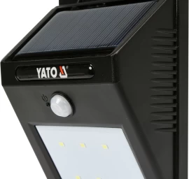 Saulės baterijos šviestuvas su judesio davikliu | 6 SMD LED (YT-81856)