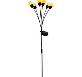 Saulės Lempa šokantys Vėjyje Balti Kamuoliai 6 Led 75cm Xxl