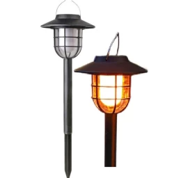 Saulės Liepsnos Efekto Lempa 2in1 6led Smd