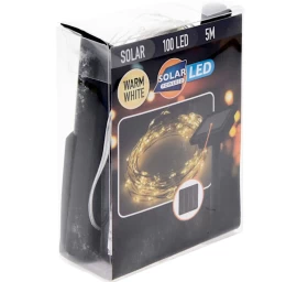 Saulės Palapinės šviesa 100led