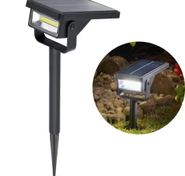 Saulės Prožektorius Asfaltuotas 10led