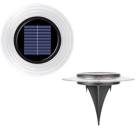Saulės šviesos Diskas 28 Led, Skirtas Montuoti Ant žemės Arba Sienos