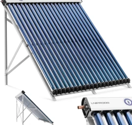 Saulės Vamzdinis Kolektorius Ant Stovo 160-200 L 20 Vamzdžių 6 Bar