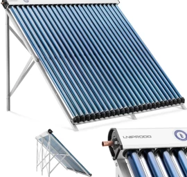 Saulės Vamzdinis Kolektorius Ant Stovo 200-240 L 24 Vamzdžiai 6 Bar