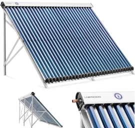 Saulės Vamzdžių Kolektorius Ant Stovo 250-300 L 30 Vamzdžių 6 Bar