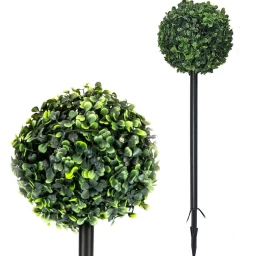 Saulės žibintų Rinkinys 3 Buksmedžio Rutuliai 27 Led