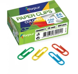 Sąvaržėlės Forpus, spalvotos, 26mm, apvalios (100)