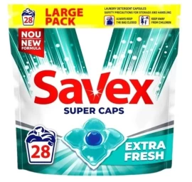 Savex White Skalbimo Kapsulės, 28 Vnt.
