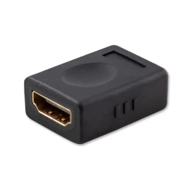 SAVIO HDMI (F) – HDMI (F) – Adapter, straight, barrel CL-111 Black