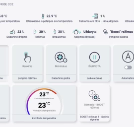 OXYGEN entalpiniai rekuperatoriai