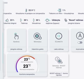 OXYGEN entalpiniai rekuperatoriai