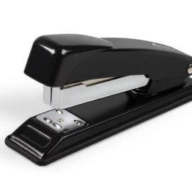 Segiklis Forpus, juodas, iki 20 lapų, sąsagėlės 24/6, 26/6, metalinis  1102-016