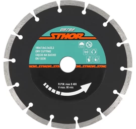 Segmentinis pjovimo diskas | SEGMENT - HS | 180 mm (08782)