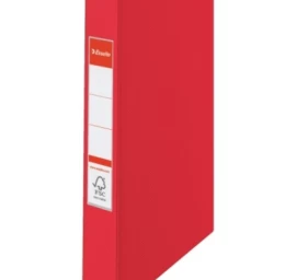 Segtuvas Esselte, A4/35 mm, 2-jų žiedų, raudonas