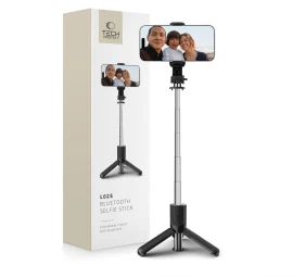 Selfie Lazda bluetooth Trikojis Nuotraukų Stovas Iki 72 Cm - Juodas