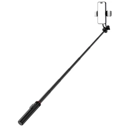 Selfie Lazda Teleskopinė Su Nuotolinio Valdymo Pulteliu + 2x Led Trikojis Telefono Stovas 1,3 M Aliuminis - Juodas Selfie Lazda Teleskopinė Su Nuotolinio Valdymo Pulteliu + 2x Led Trikojis Telefono Stovas 1,3 M Aliuminis - Juodas