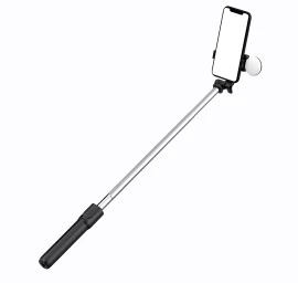 Selfie Lazda Teleskopinė Su Nuotolinio Valdymo Pulteliu + Led Trikojis Telefono Stovas 0,71 M - Juoda Selfie Lazda Teleskopinė Su Nuotolinio Valdymo Pulteliu + Led Trikojis Telefono Stovas 0,71 M - Juoda
