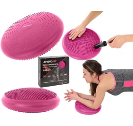 Sensomotorinė Pagalvėlė Su Pompa 33cm Rožinė Enero Fit