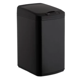 Sensorinė šiukšliadėžė 12L, juoda