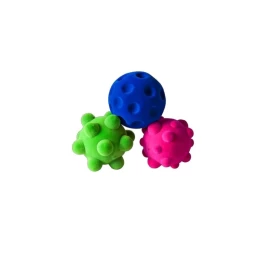 Sensorinių kamuoliukų rinkinys RUBBABU Mini Sensory Balls (3 vnt.)