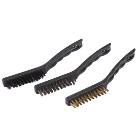 Šepečių plastikine rankena rinkinys 3vnt. 230mm