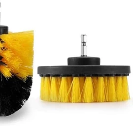 Šepečių rinkinys su Hex 6.3 mm (1/4) galu | Nailonas | 3 vnt. (DB003)