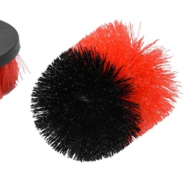 Šepečių rinkinys su Hex 6.3 mm (1/4) galu | Nailonas | 3 vnt. (YT-47553)