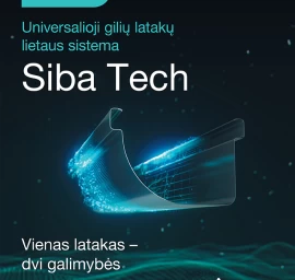Plieninė lietaus vandens nuvedimo sistema