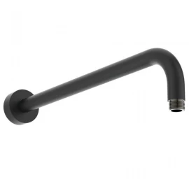 Sieninė alkūnė dušo galvai Ideal Standard Idealrain, juoda matinė B9445XG