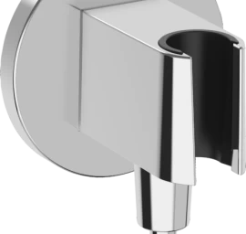 Sieninė dušo žarnos jungtis su laikikliu dušui Hansgrohe Fix Fit Porter S, chromas, 26888000 Sieninė dušo žarnos jungtis su laikikliu dušui Hansgrohe Fix Fit Porter S, chromas, 26888000