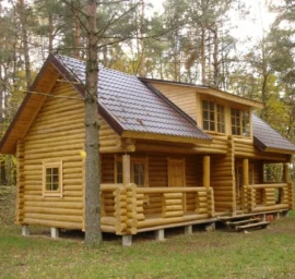 Rąstinių ir medinių namų statyba
