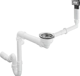Sifonas plautuvei Hansgrohe su užkemšamu ventiliu D16-10, 43927000