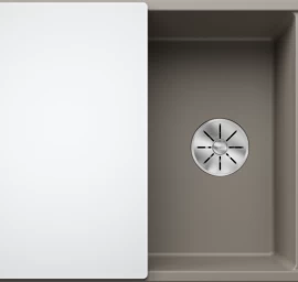 Silgranitinė plautuvė AXIA III 45 S SILG PDUR Tartufo Z.GL InFino M.AF su stikline lentele