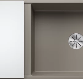 Silgranitinė plautuvė AXIA III XL 6 S SILG PDUR Tartufo Z.GL InFino M.AF su stikline lentele