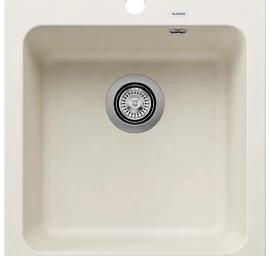 Silgranitinė plautuvė BLANCO NAYA 45 SILG Balta O.AF