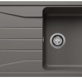 Silgranitinė plautuvė BLANCO SONA 5 S SILG Pilka O.AF