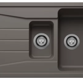 Silgranitinė plautuvė BLANCO SONA 6 S SILG Pilka O.ZUB O.AF